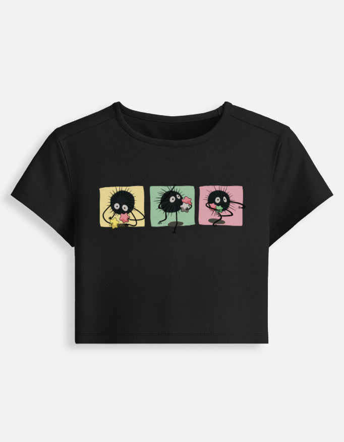 Soot Sprite Groove – Ghibli Baby Tee