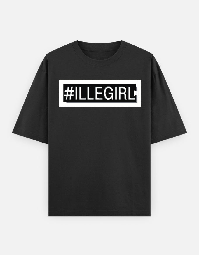 #ILLEGIRL - BTS Oversized Classic T-Shirt