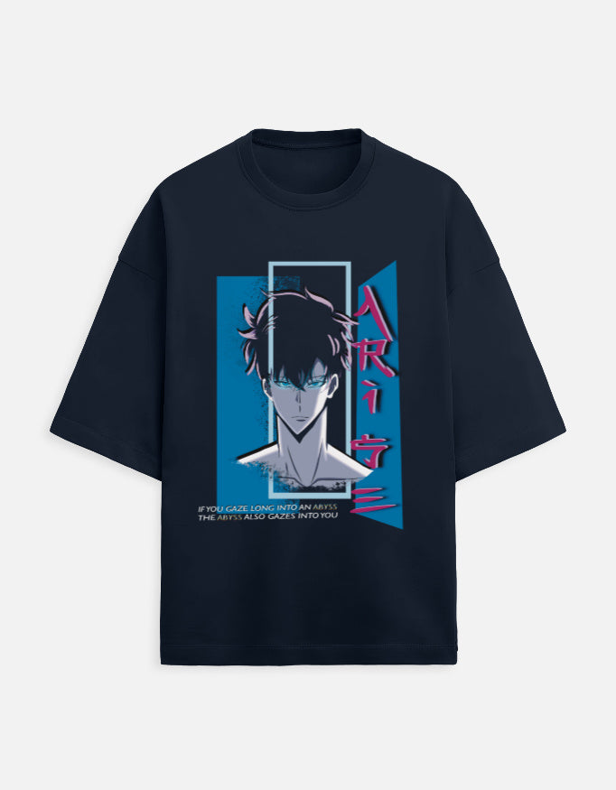 Arise - Solo Leveling Graphic Terry Oversized Tee