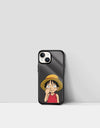 Young Pirate King - One Piece IPhone Mini Glass Case