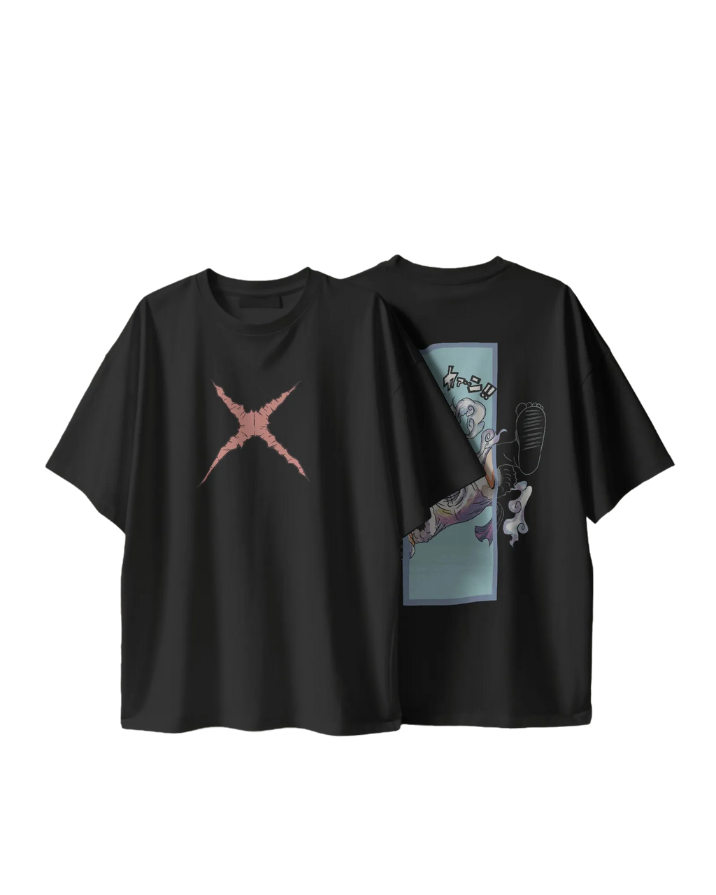 Gear 5 Awakening - One Piece Terry Oversized Tee