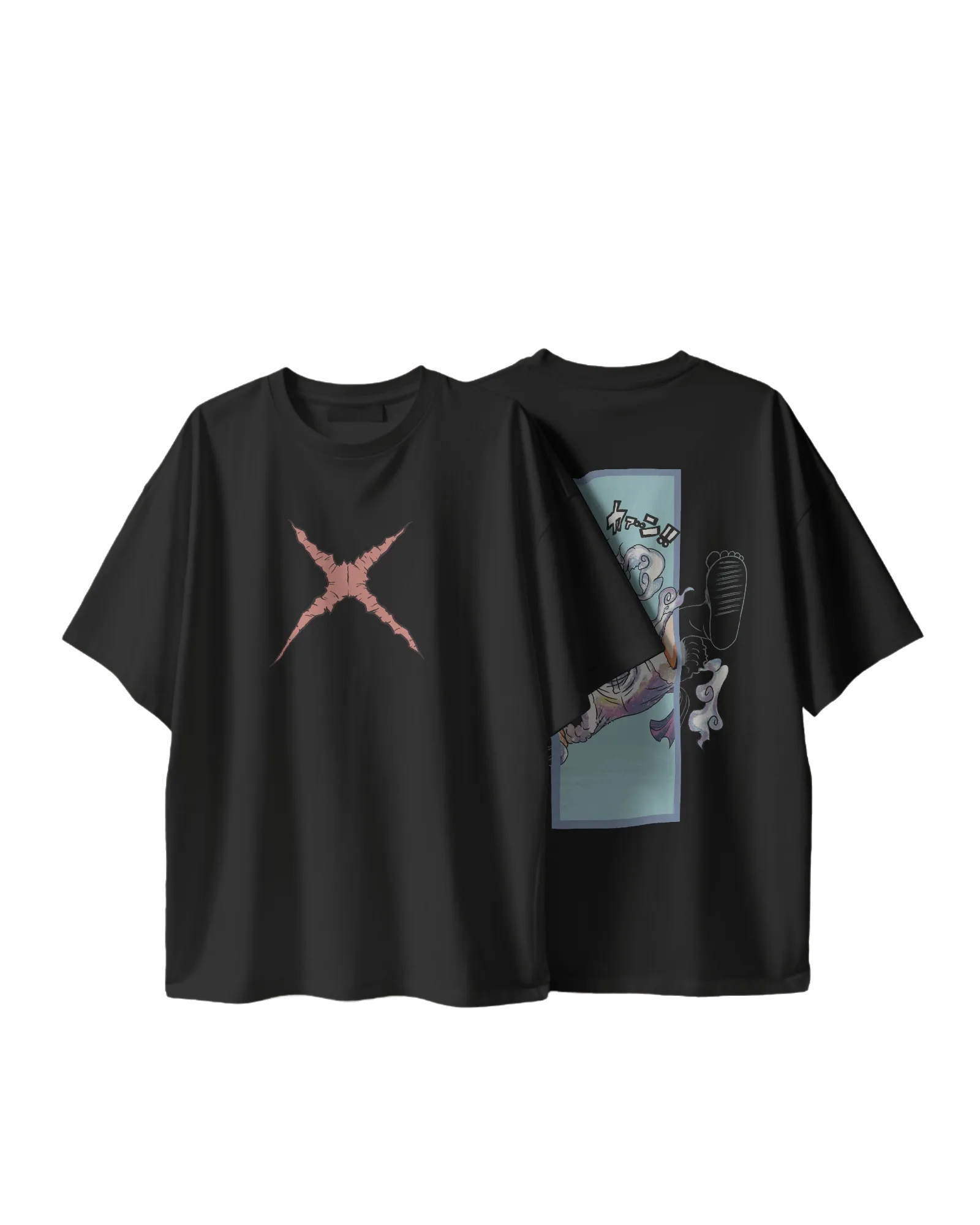 Gear 5 Awakening - One Piece Terry Oversized Tee