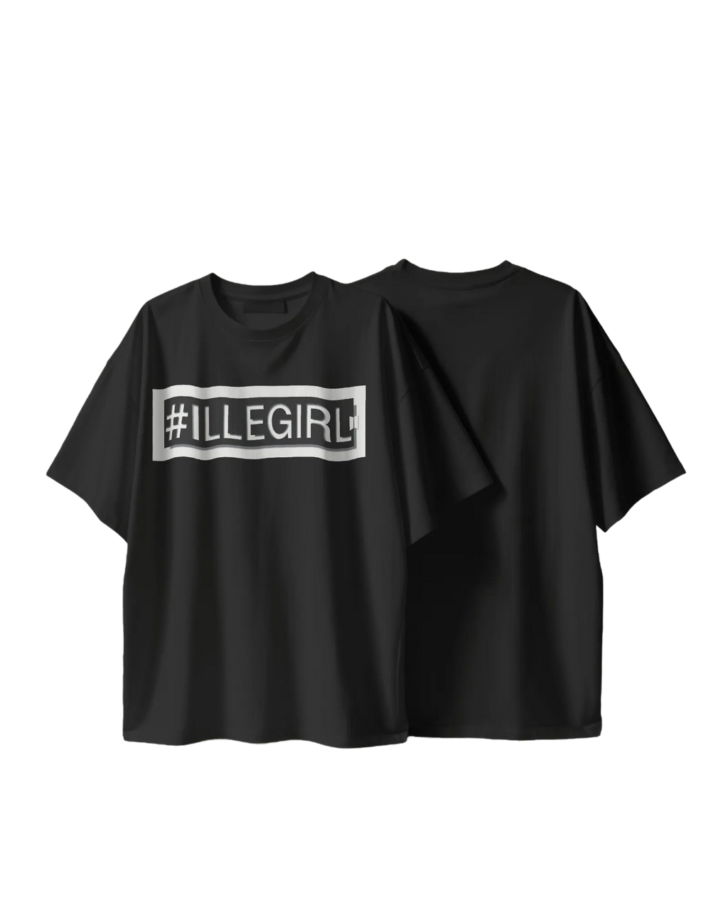 #ILLEGIRL - BTS Terry Oversized Tee