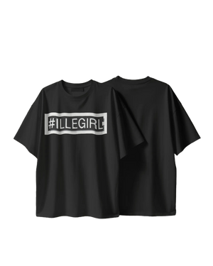 #ILLEGIRL - BTS Terry Oversized Tee