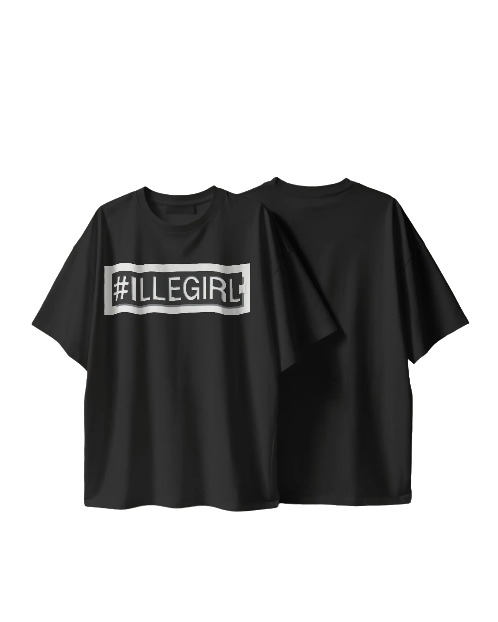 #ILLEGIRL - BTS Terry Oversized Tee