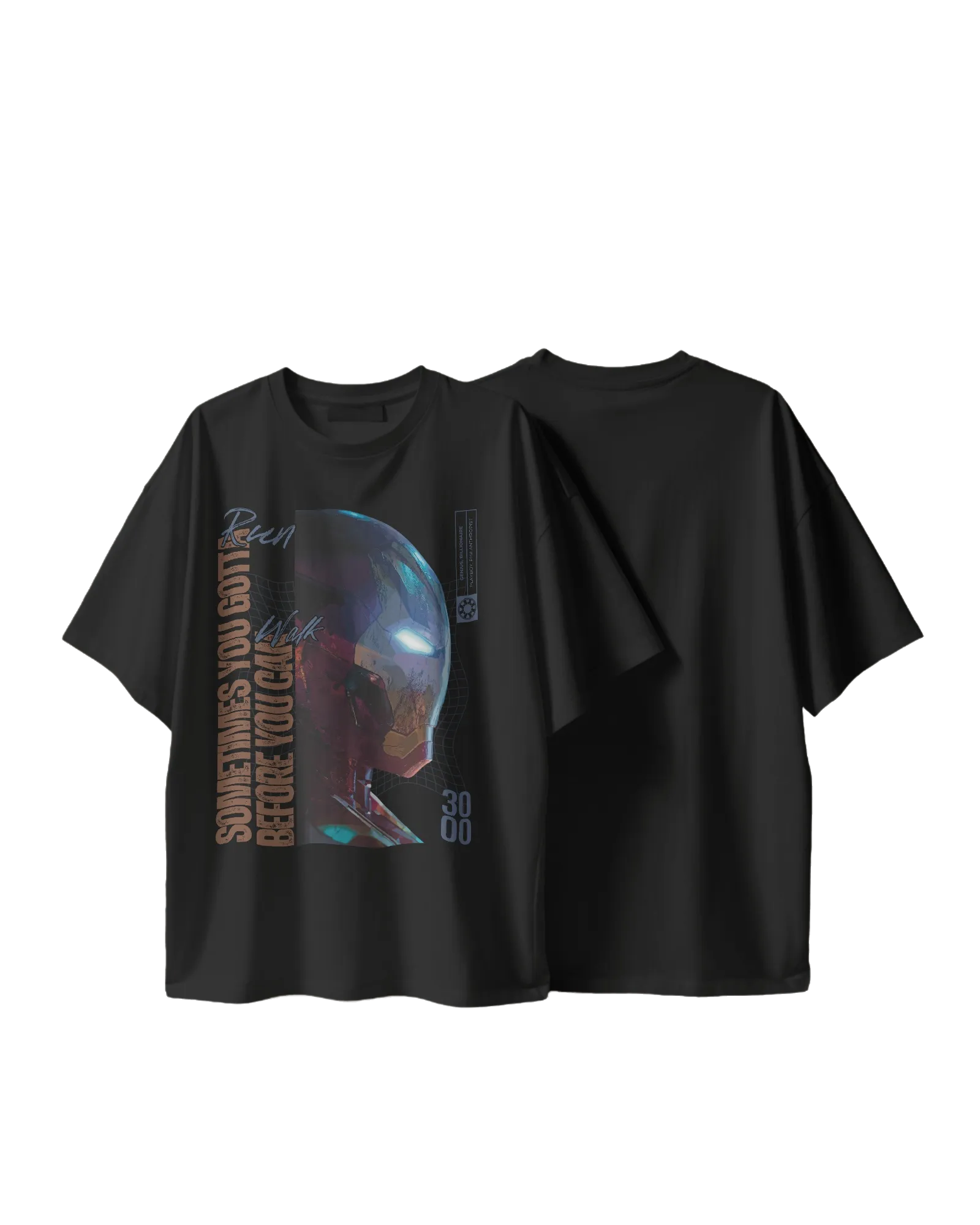 Iron Man - Marvel Terry Oversized Tee