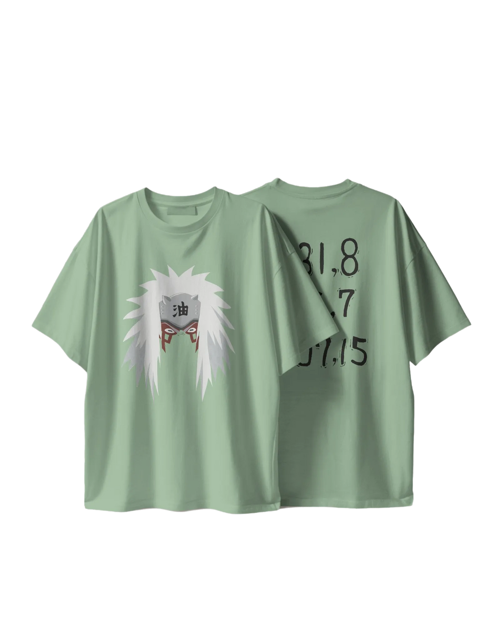 Jiraiya's Last Code - Naruto Terry Oversized Tee