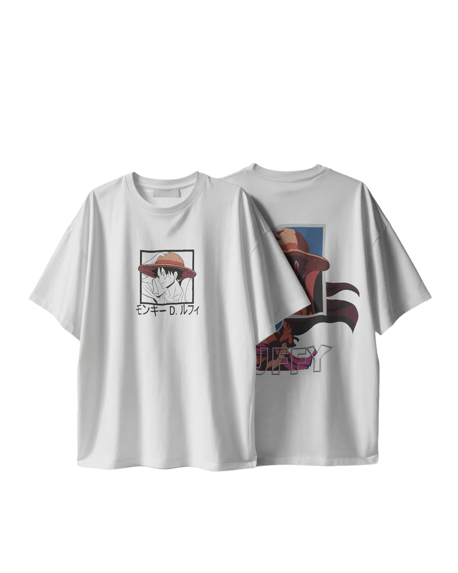 Monkey D Luffy - One Piece Terry Oversized Tee