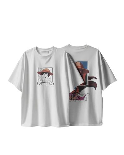 Monkey D Luffy - One Piece Terry Oversized Tee