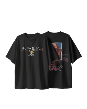 Mugiwara no Luffy - One Piece Terry Oversized Tee