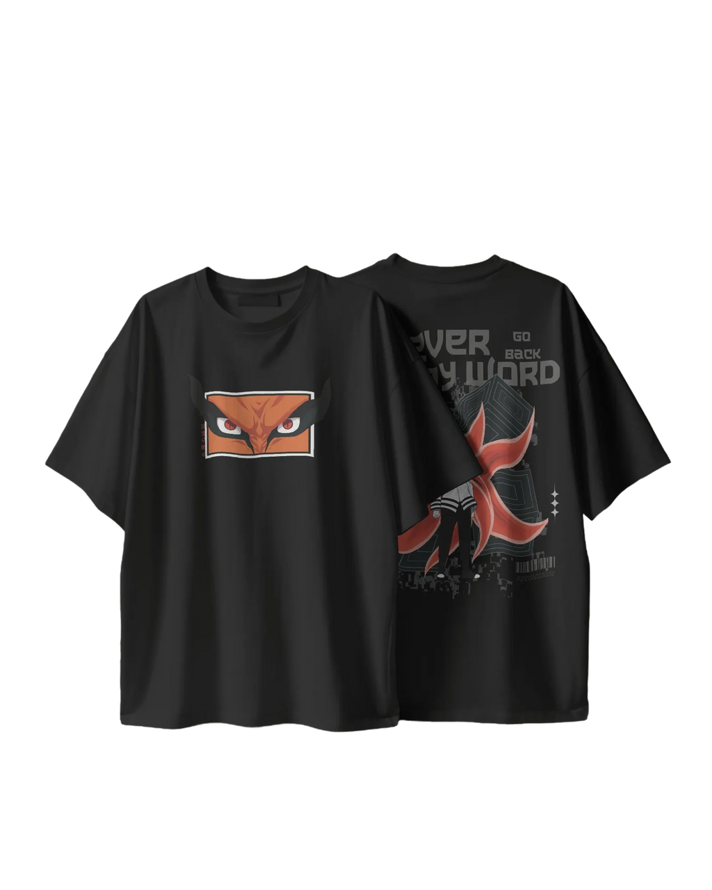 Naruto Baryon Mode - Naruto Terry Oversized Tee