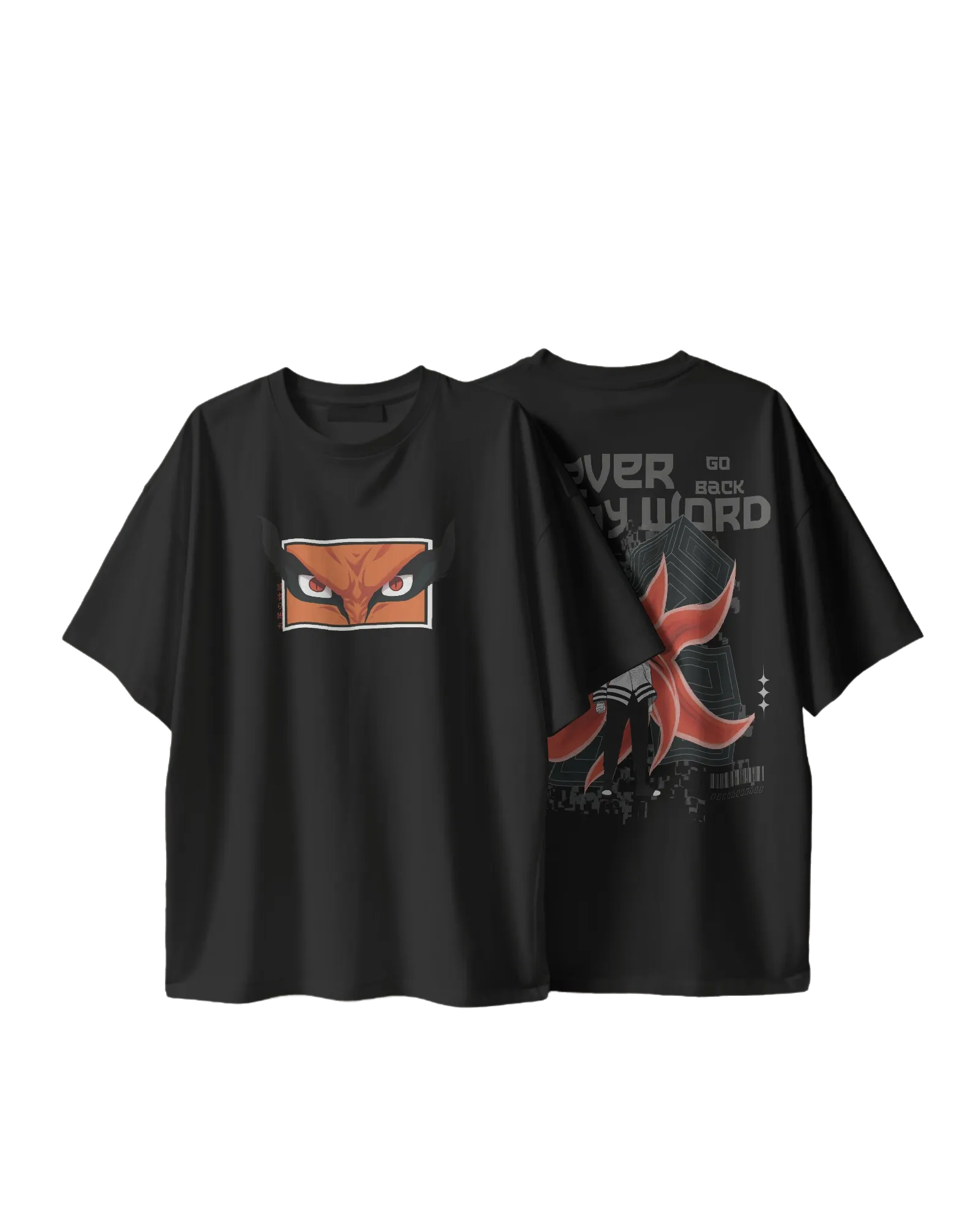 Naruto Baryon Mode - Naruto Terry Oversized Tee