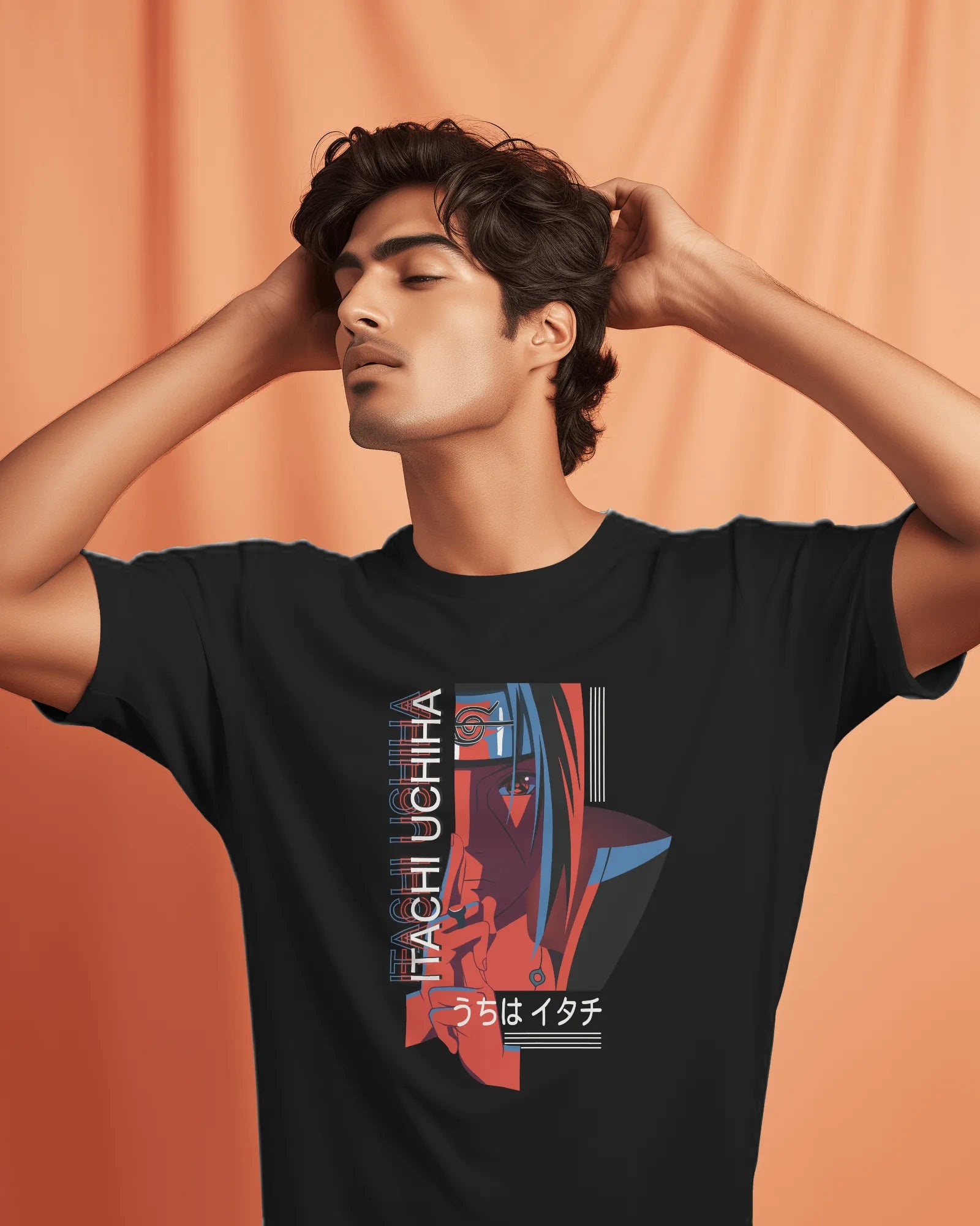 Itachi Uchiha Graphic T-Shirt –Premium  Supima Cotton