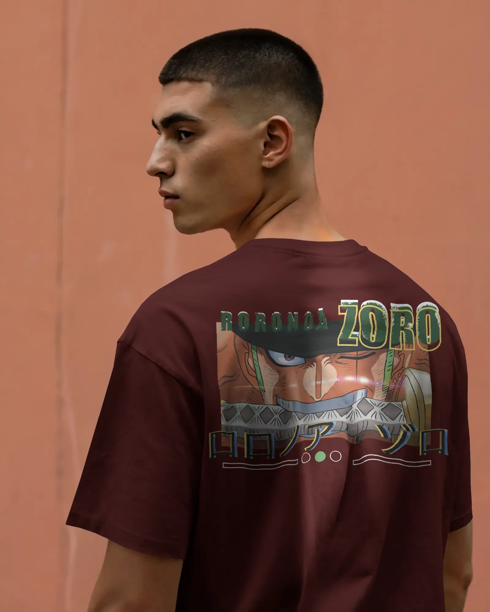 Blade Gaze – Zoro Terry Oversized Tee
