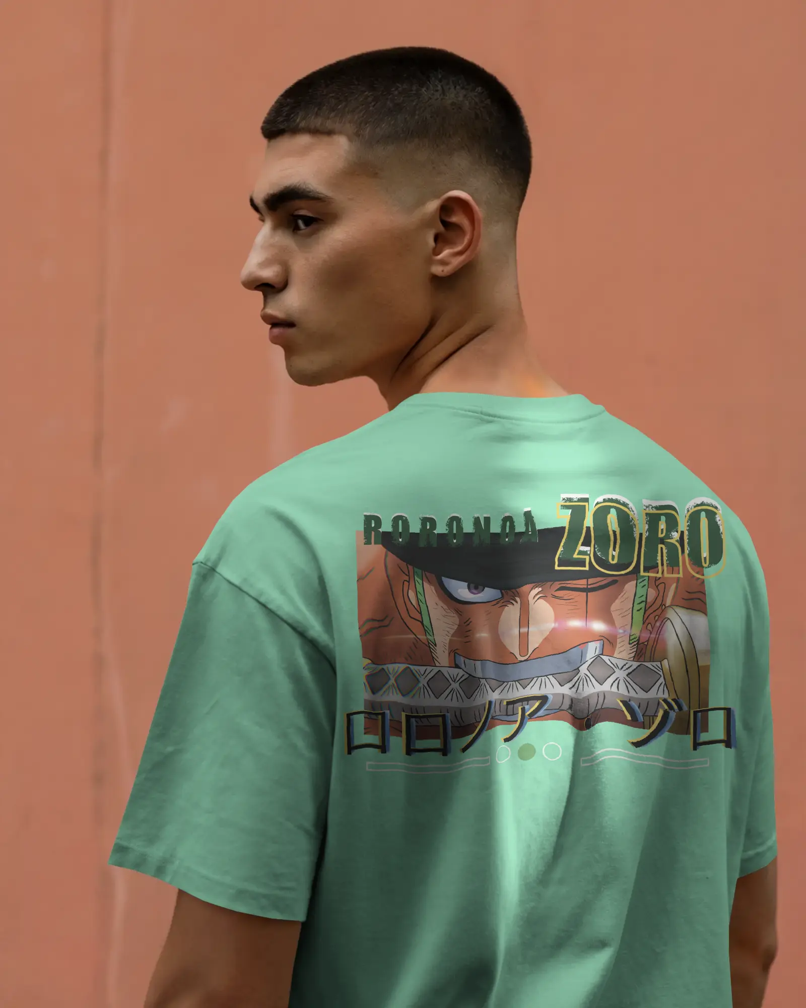 Blade Gaze – Zoro Terry Oversized Tee