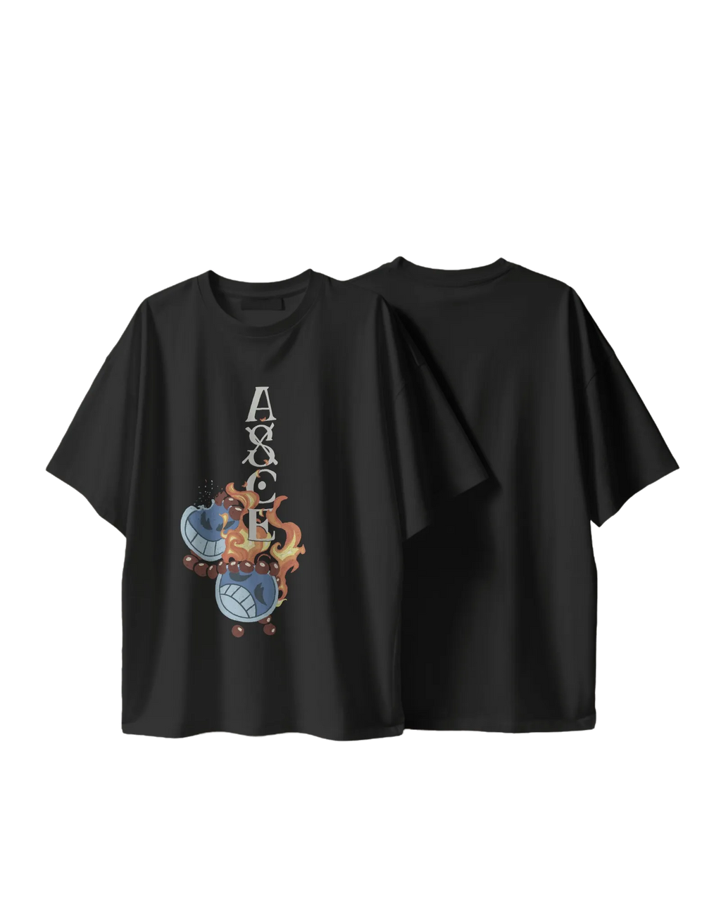 Portgas D. Ace Legacy - One Piece Terry Oversized Tee