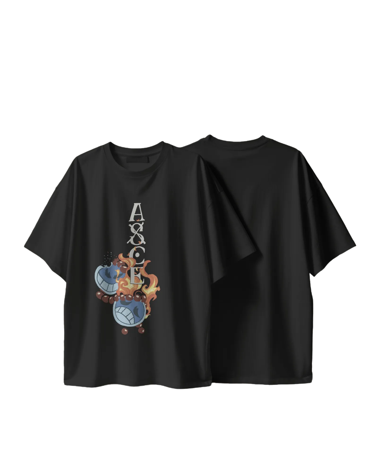 Portgas D. Ace Legacy - One Piece Terry Oversized Tee