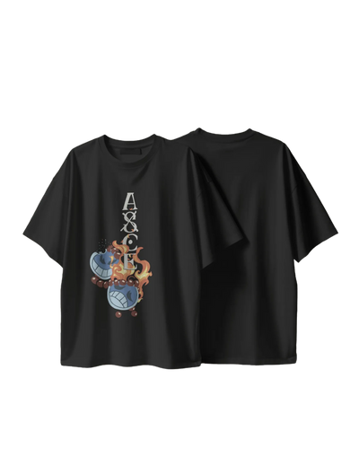 Portgas D. Ace Legacy - One Piece Terry Oversized Tee