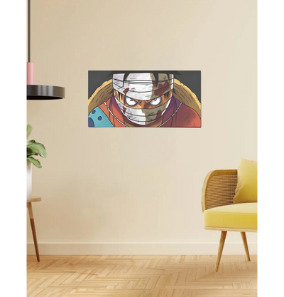 Udon Luffy's Resolve - One Piece Long Poster