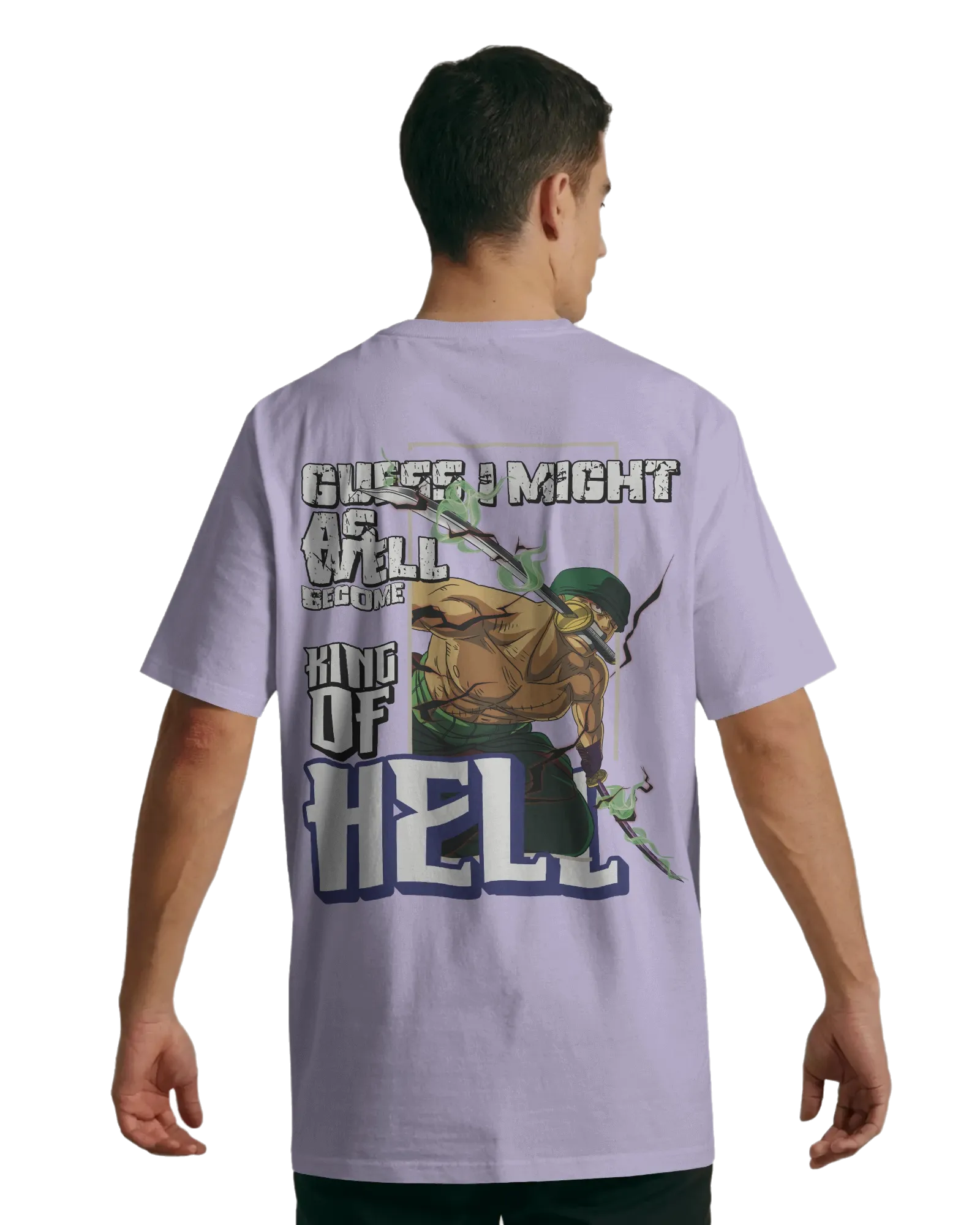 Zoro King of Hell - One Piece Oversized Standard T-Shirt