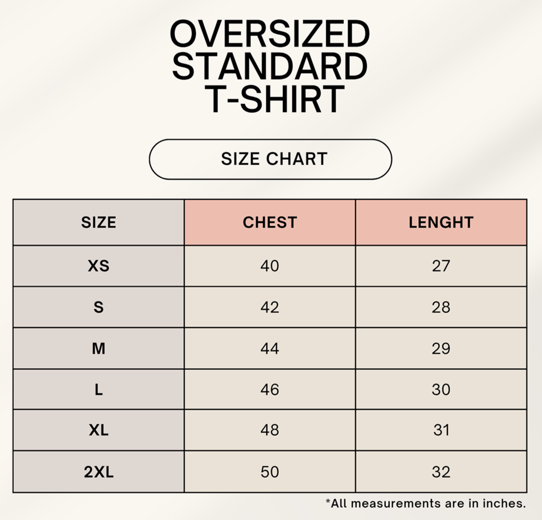 Color_Size Chart