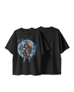 Tajiro and Nezuko - Demon Slayer Terry Oversized Tee