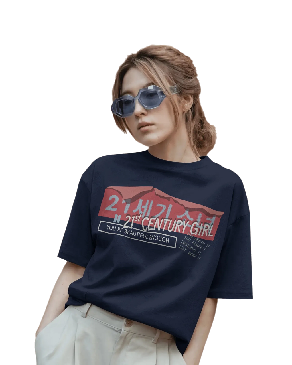 21st Century Girl - BTS Terry Oversized Tee