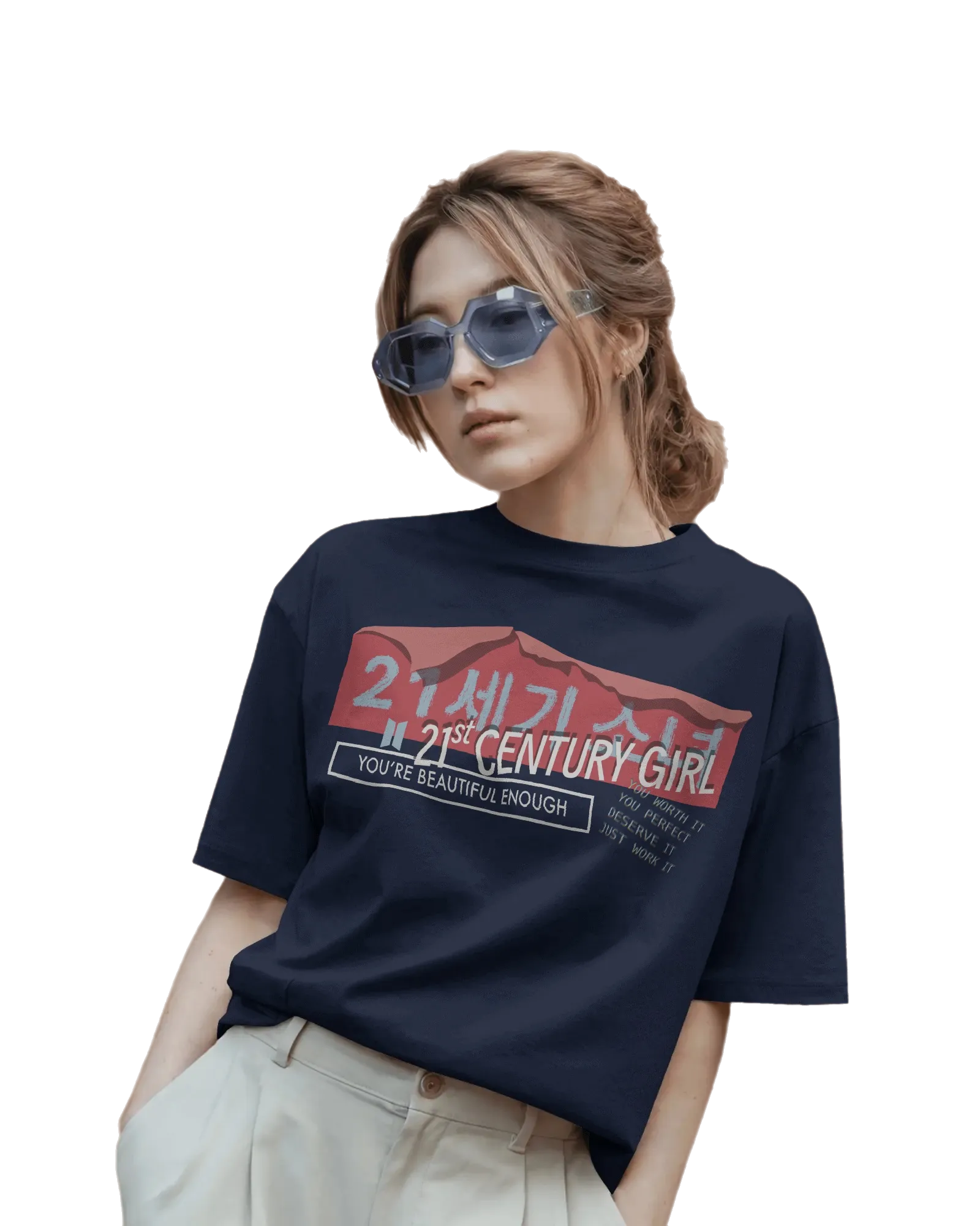 21st Century Girl - BTS Terry Oversized Tee