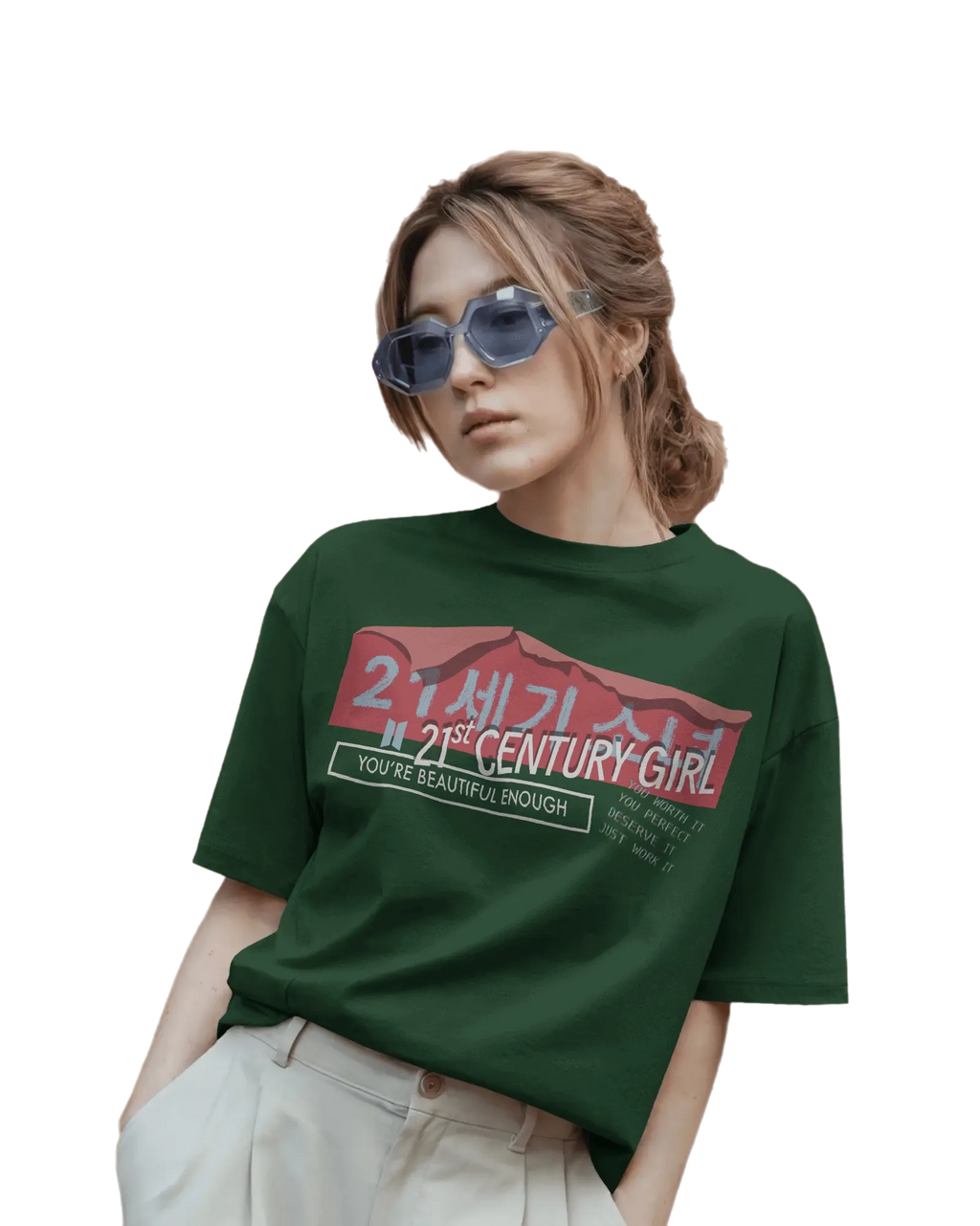 21st Century Girl - BTS Terry Oversized Tee