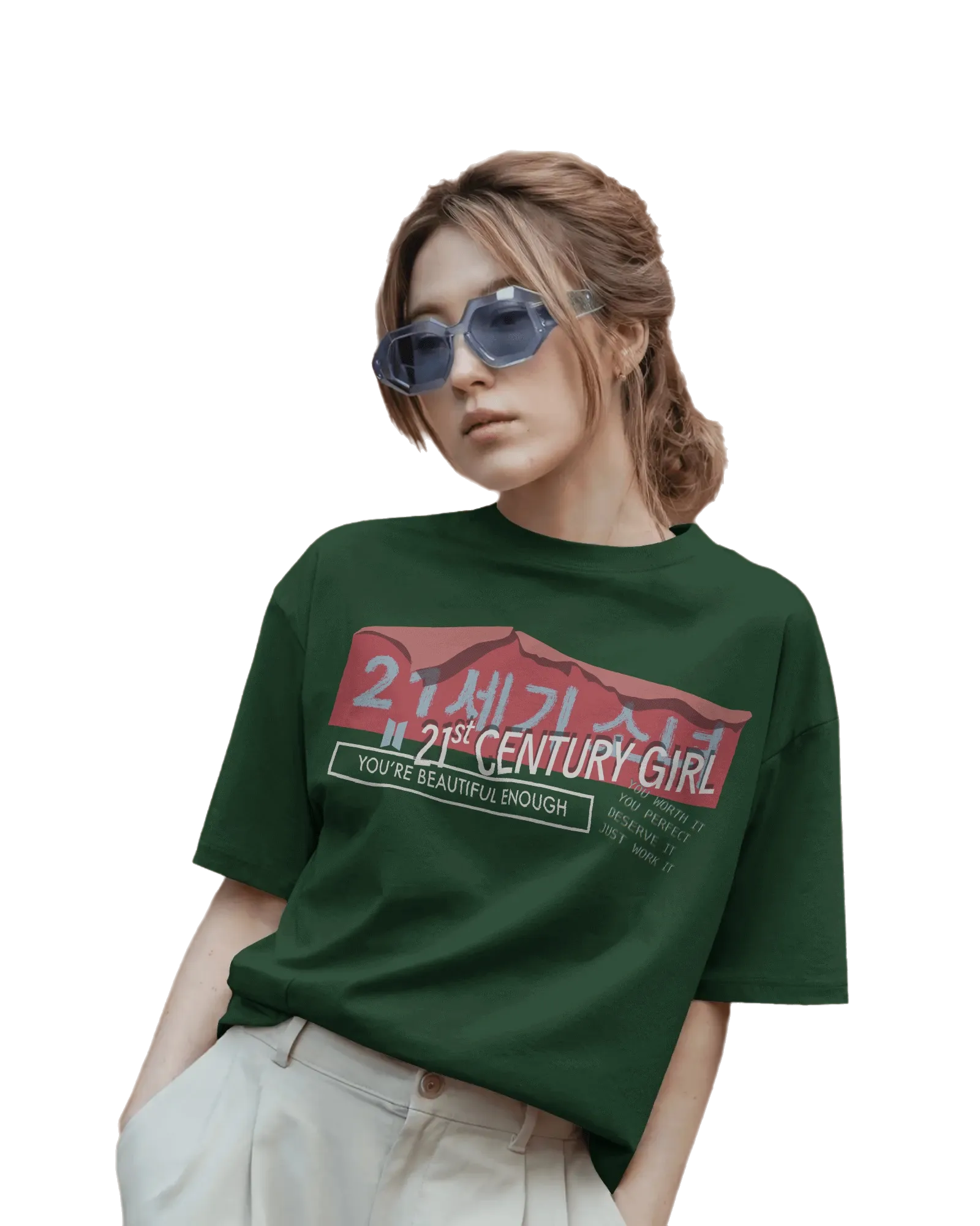 21st Century Girl - BTS Terry Oversized Tee