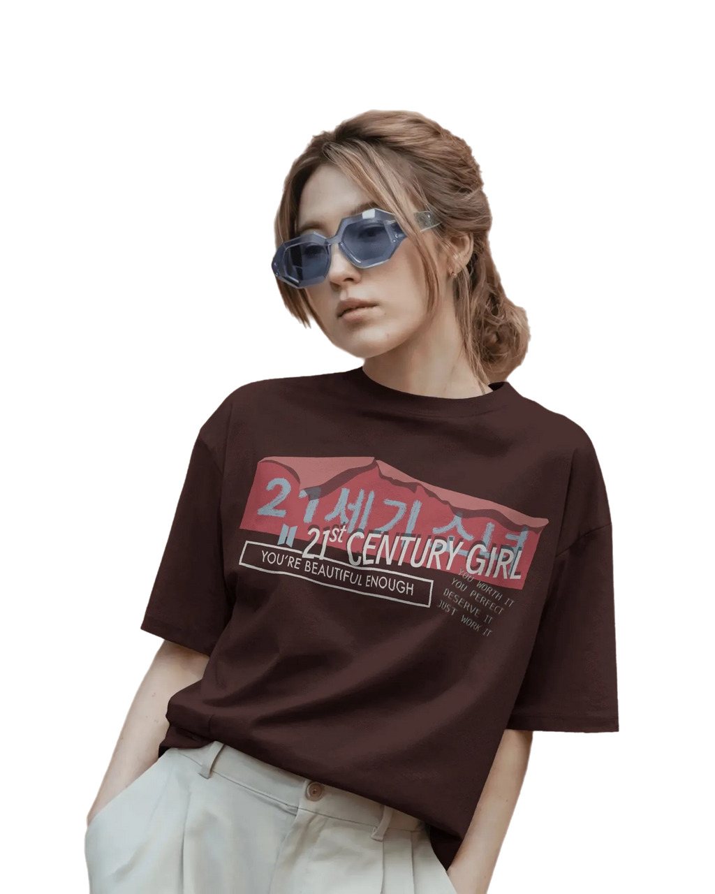 21st Century Girl - BTS Terry Oversized Tee
