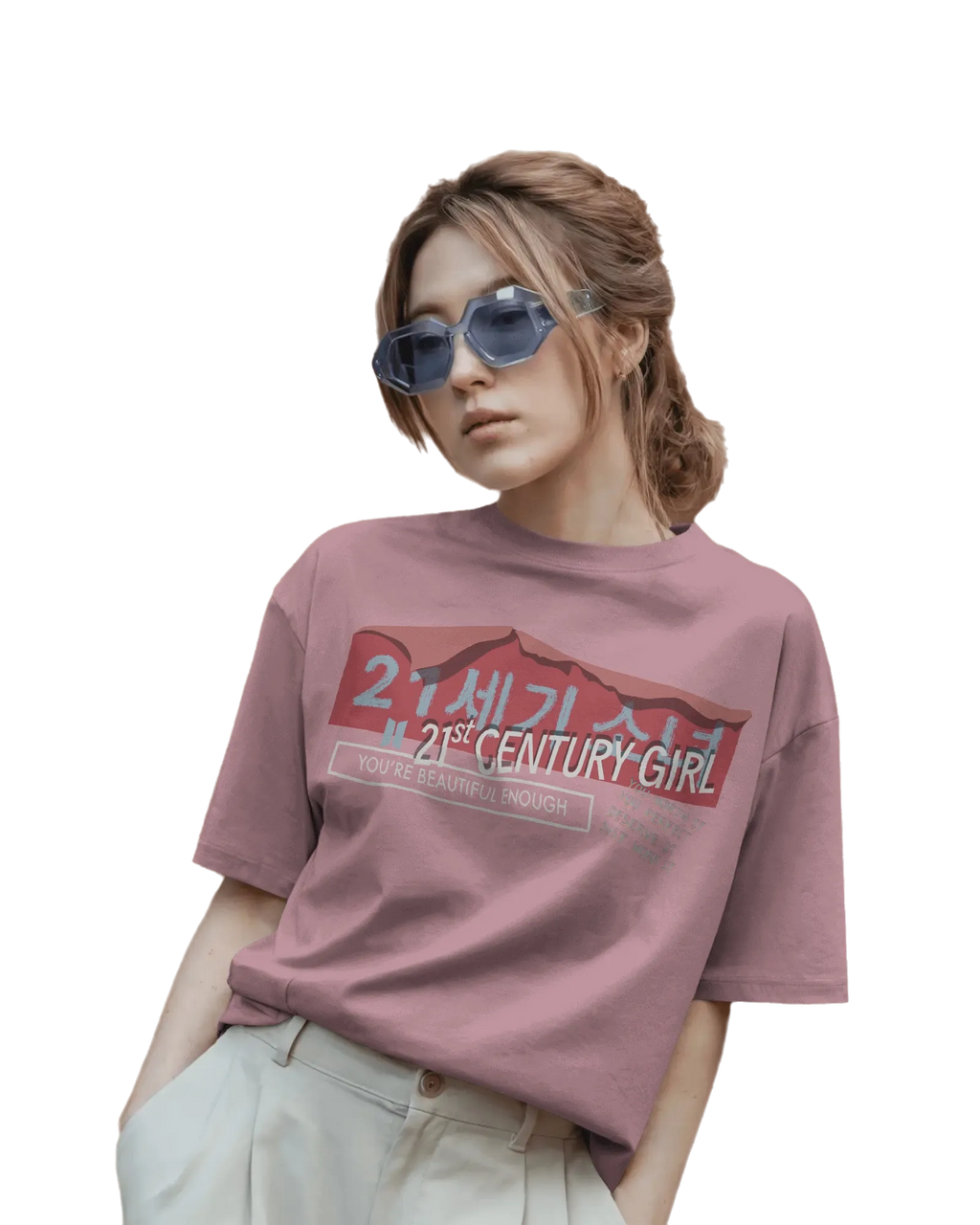 21st Century Girl - BTS Terry Oversized Tee