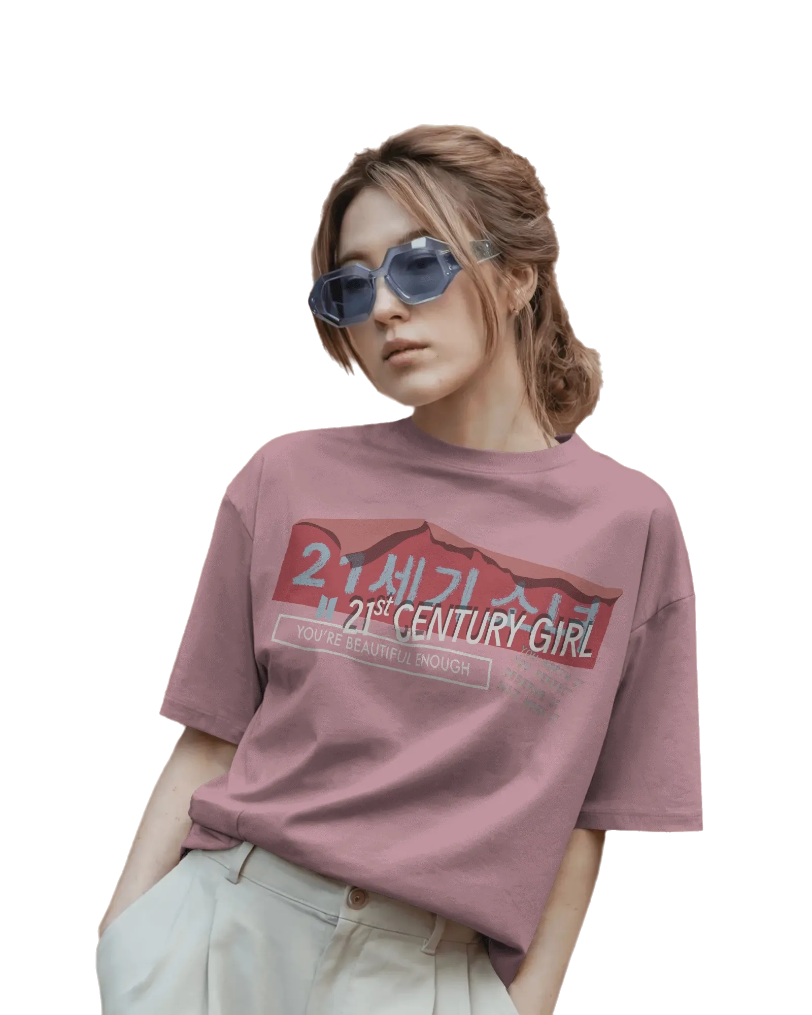 21st Century Girl - BTS Terry Oversized Tee