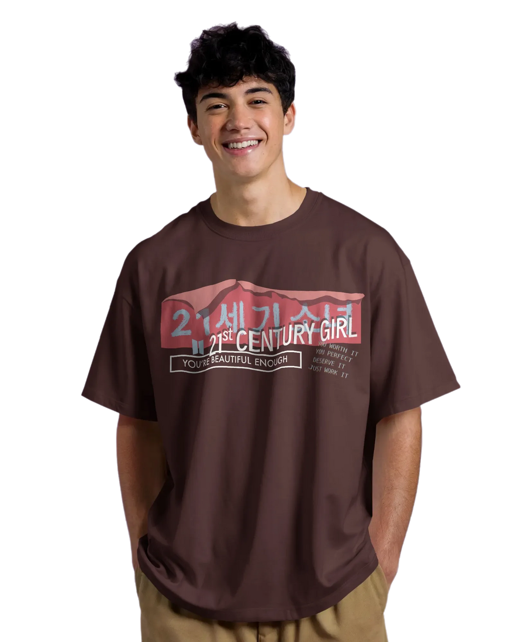 21st Century Girl - BTS Terry Oversized Tee
