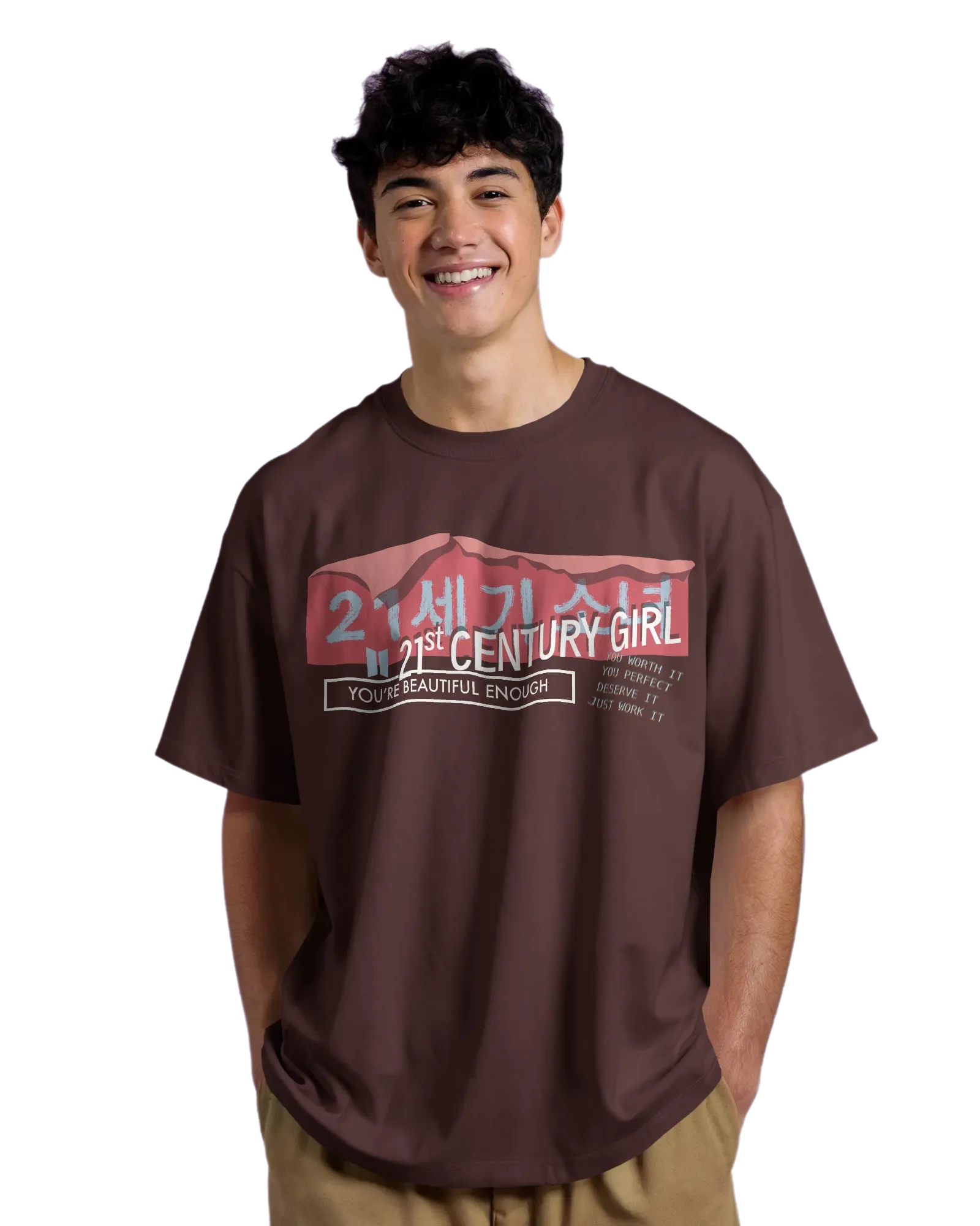 21st Century Girl - BTS Terry Oversized Tee