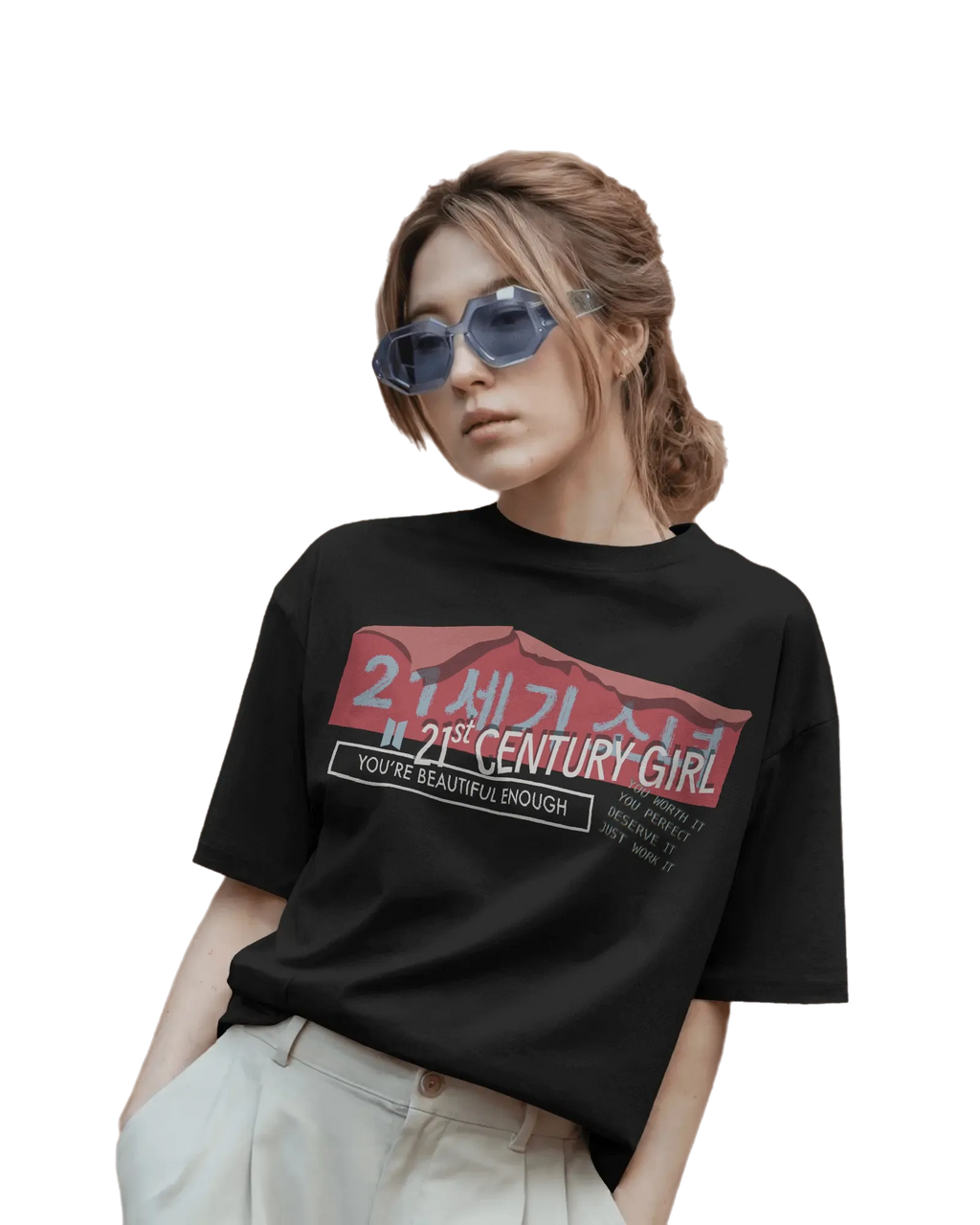 21st Century Girl - BTS Terry Oversized Tee