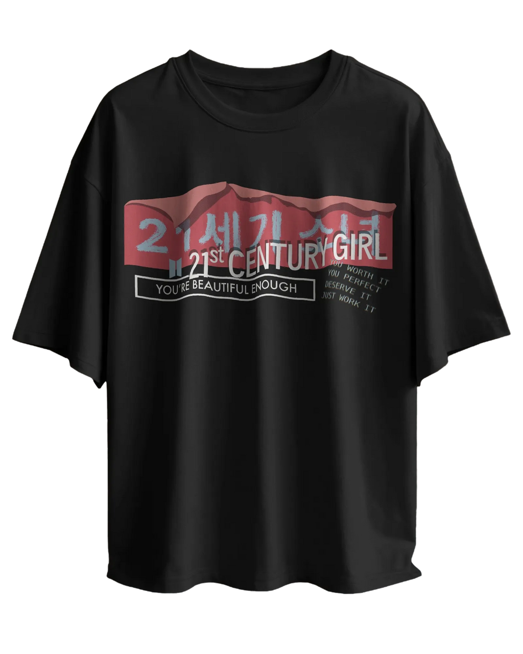21st Century Girl - BTS Terry Oversized Tee