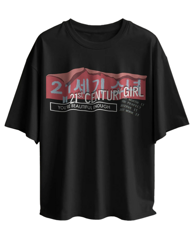 21st Century Girl - BTS Terry Oversized Tee
