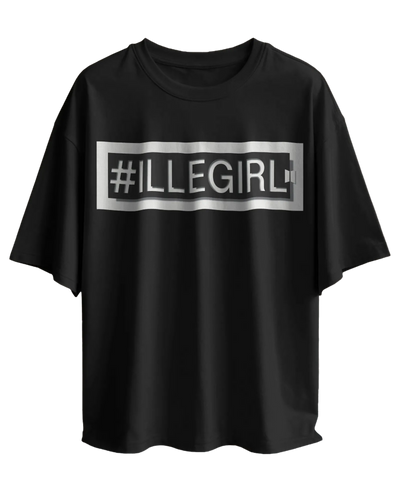 #ILLEGIRL - BTS Terry Oversized Tee