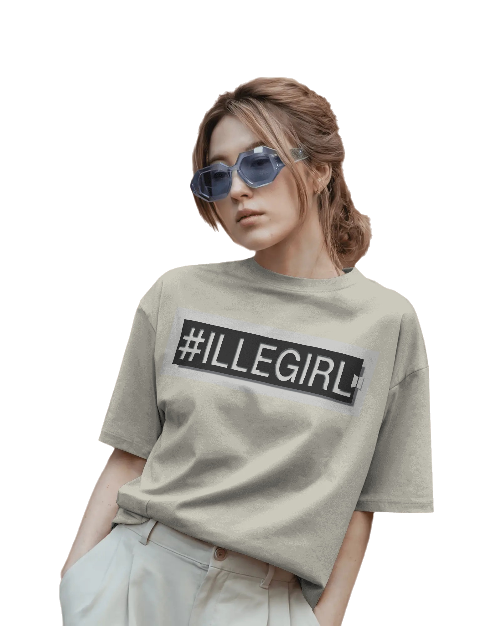 #ILLEGIRL - BTS Terry Oversized Tee