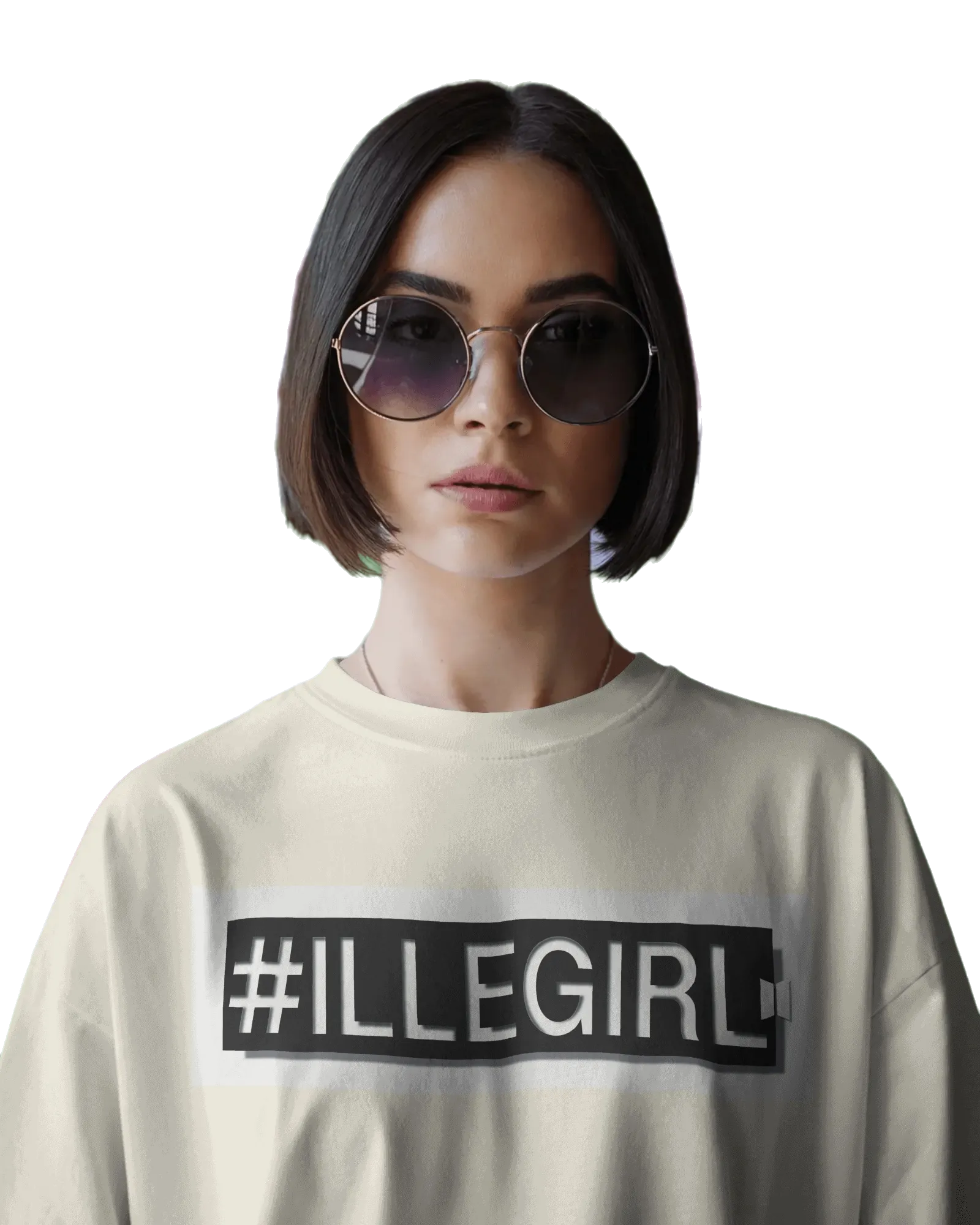 #ILLEGIRL - BTS Terry Oversized Tee