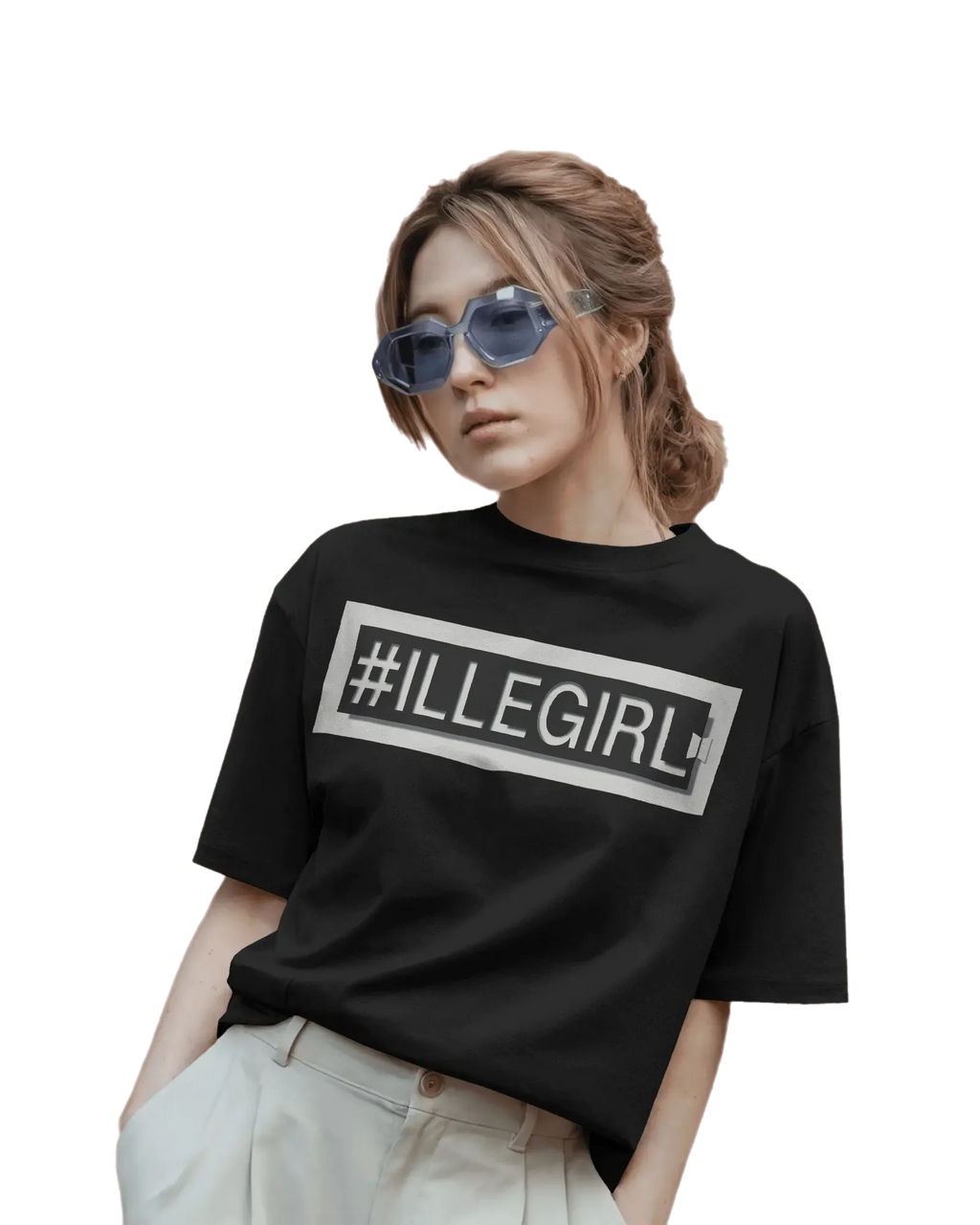 #ILLEGIRL - BTS Terry Oversized Tee