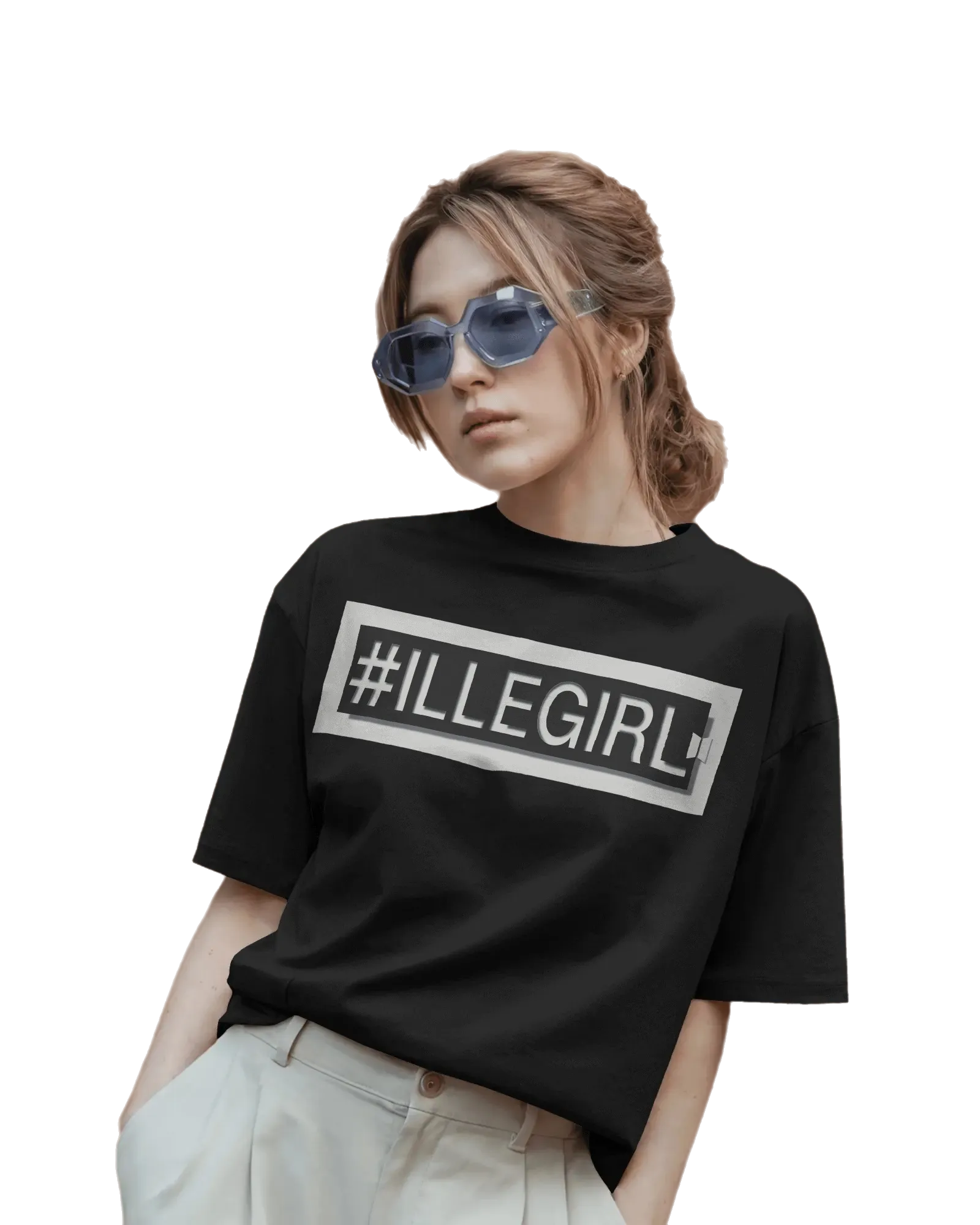 #ILLEGIRL - BTS Terry Oversized Tee