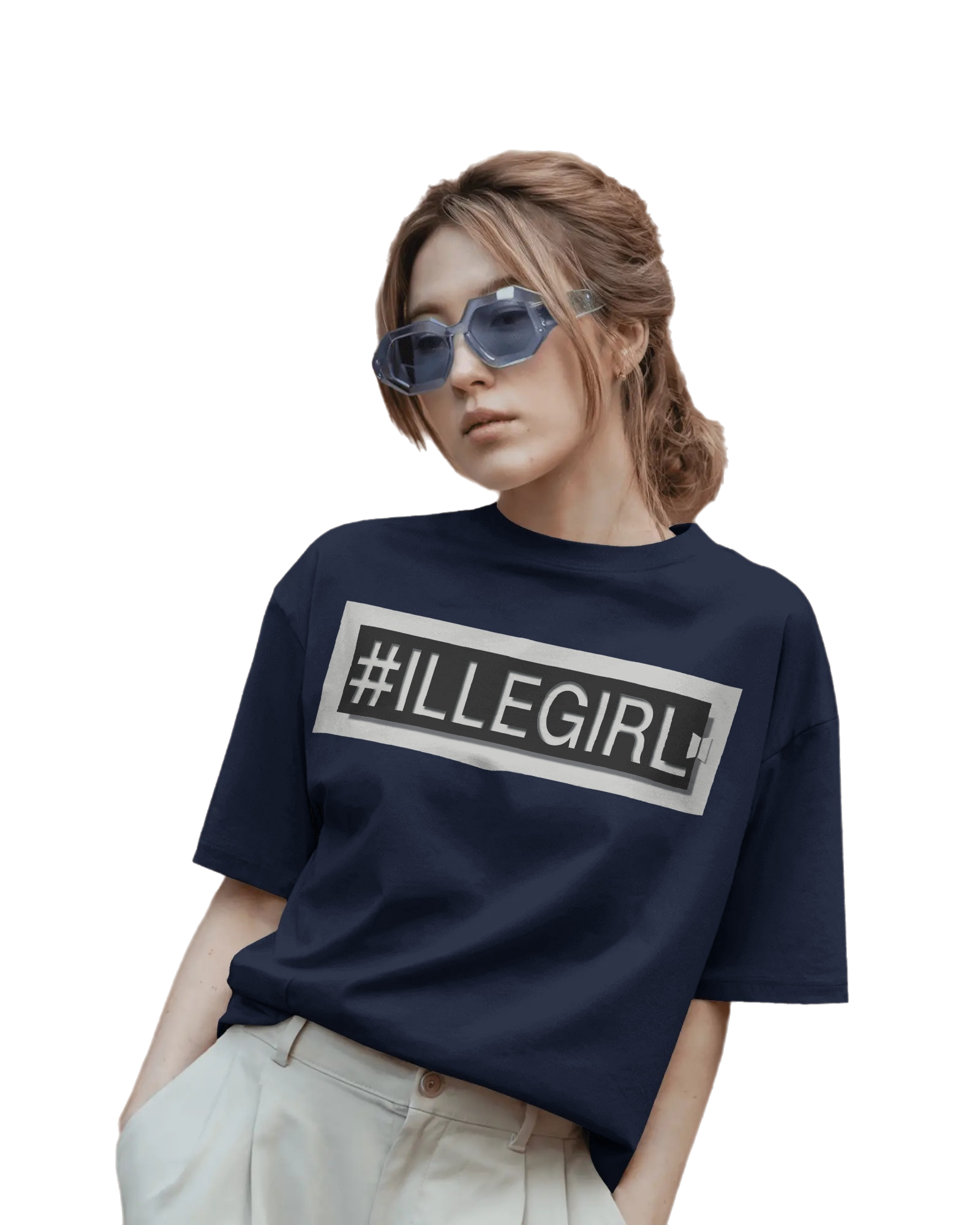#ILLEGIRL - BTS Terry Oversized Tee