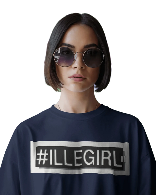 #ILLEGIRL - BTS Terry Oversized Tee