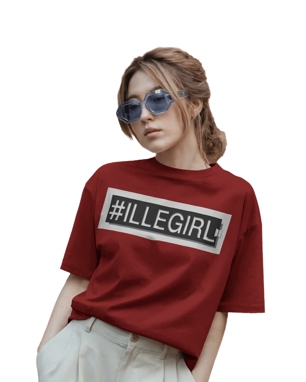 #ILLEGIRL - BTS Terry Oversized Tee