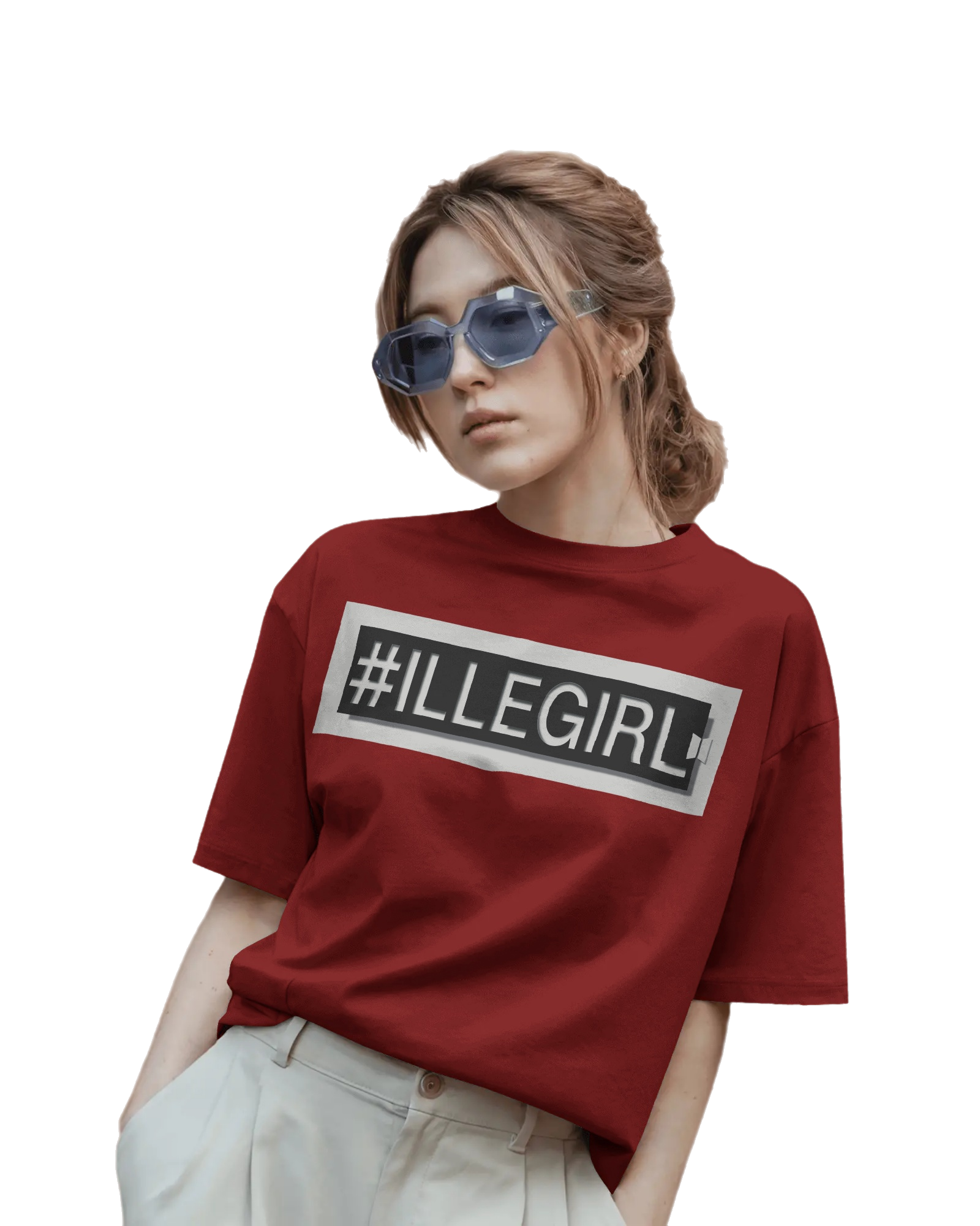 #ILLEGIRL - BTS Terry Oversized Tee
