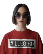#ILLEGIRL - BTS Terry Oversized Tee