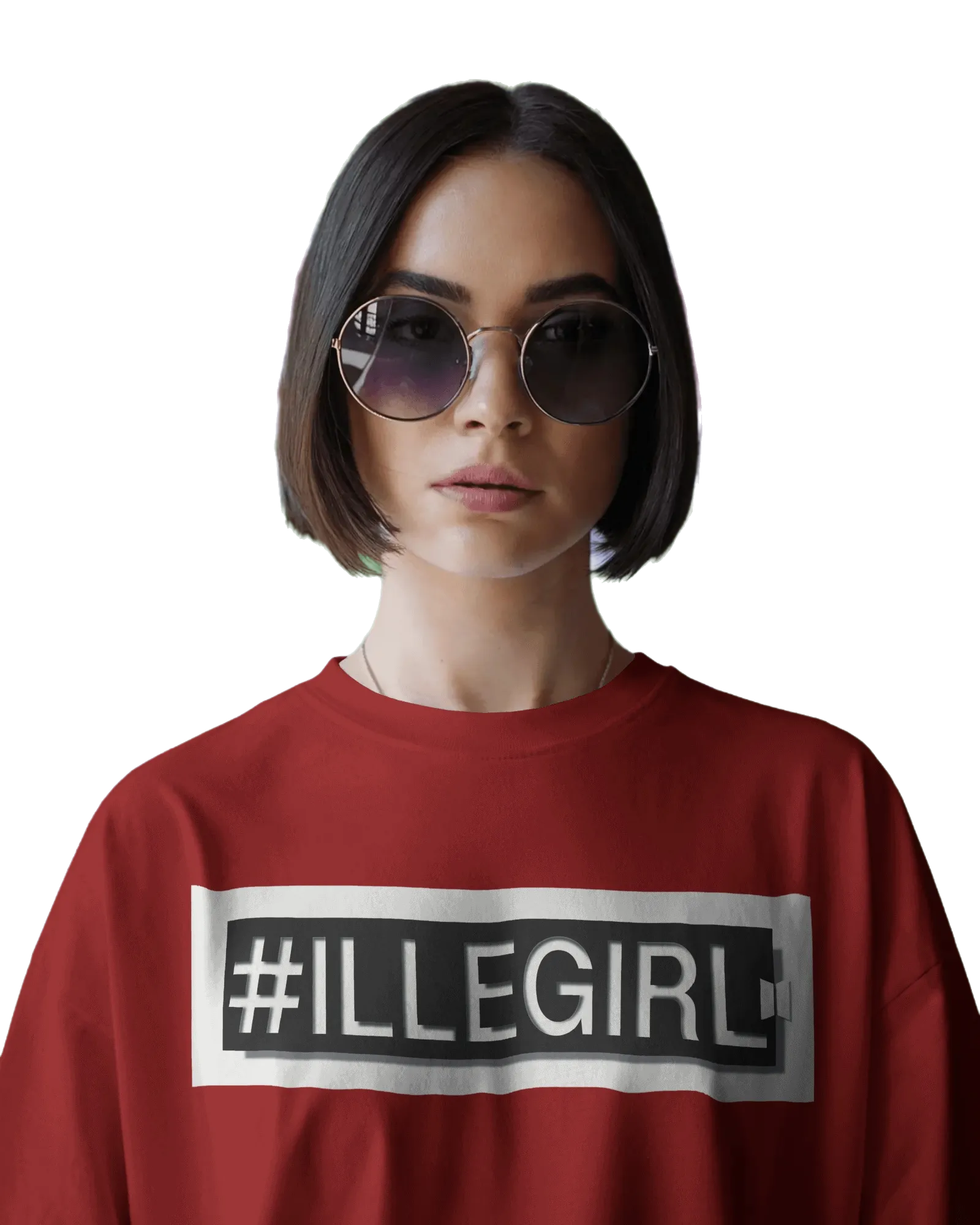 #ILLEGIRL - BTS Terry Oversized Tee
