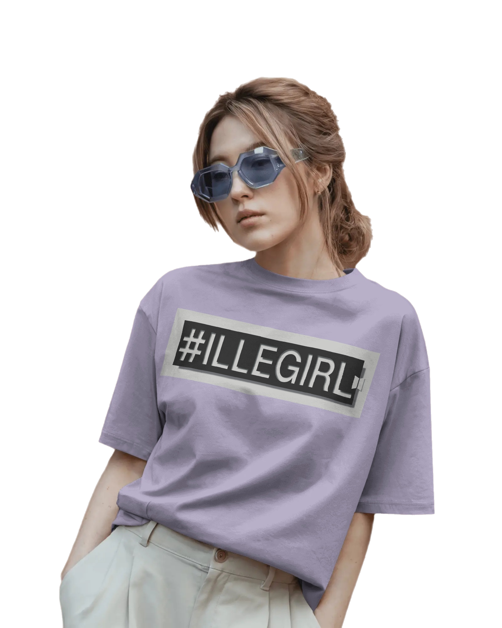 #ILLEGIRL - BTS Terry Oversized Tee